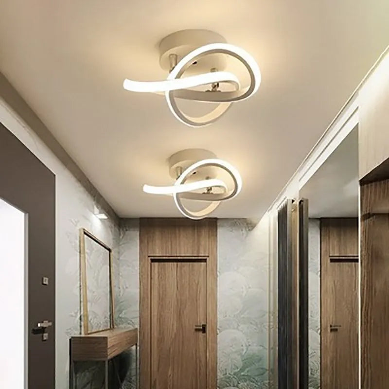 LED Ceiling Strip Light – Modern Minimalist Lamp for Living Room, Balcony & Staircase