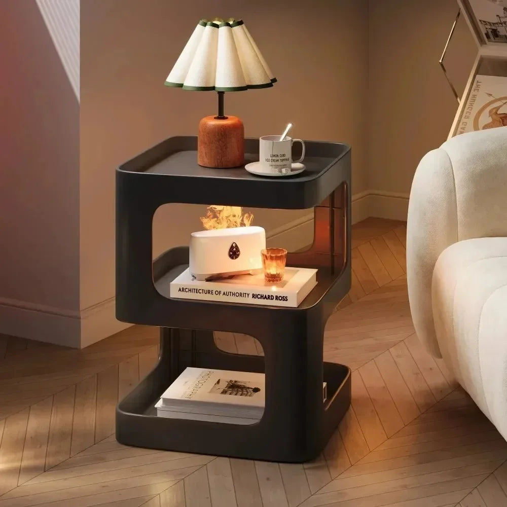Light Luxury Sofa & Bedside Table – Modern Coffee Table, Bookshelf & Desk