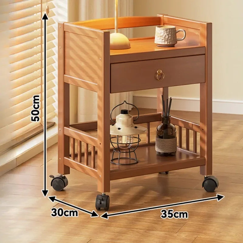 Removable Storage Rack – Portable Multi-Layer Organizer with Wheels