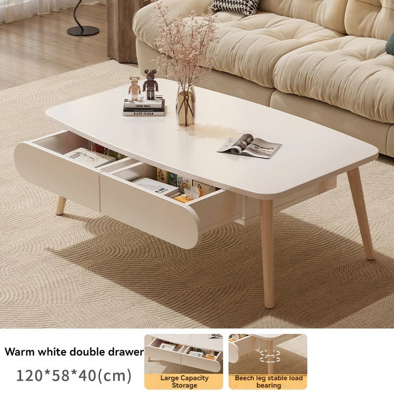 Modern Low Tea Table – Minimalist Coffee Table for Living Room & Small Spaces