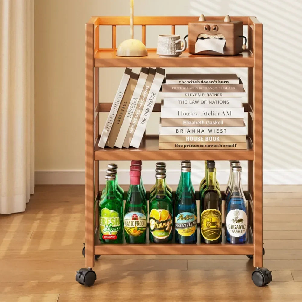 Removable Storage Rack – Portable Multi-Layer Organizer with Wheels