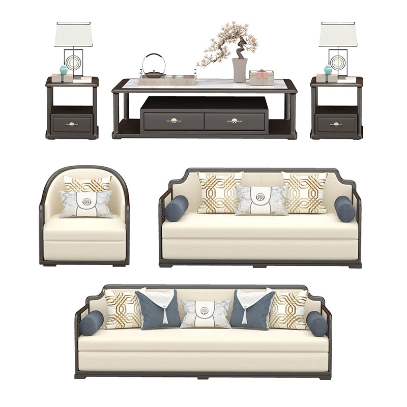 Modern Nordic Fabric Sofa Set – Minimalist Modular Living Room Furniture