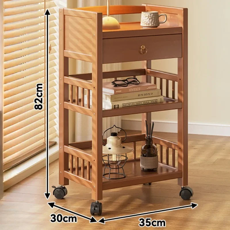 Removable Storage Rack – Portable Multi-Layer Organizer with Wheels