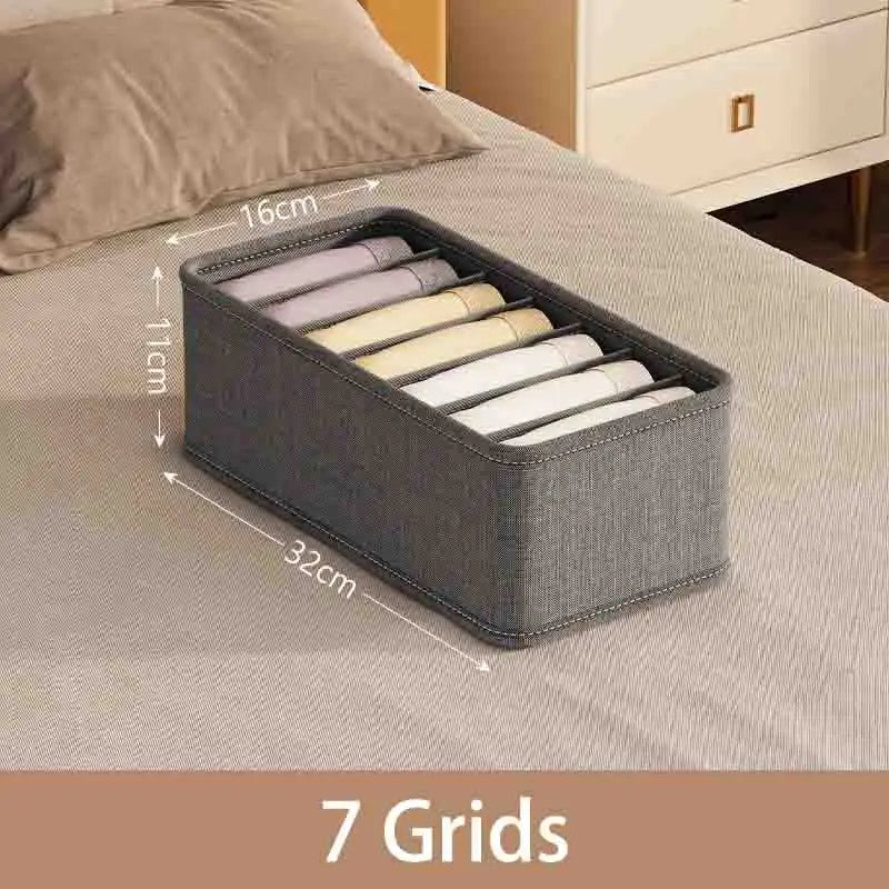 Multi-Functional Underwear Storage Box – Divided Drawer Organizer for Dorm & Bedroom