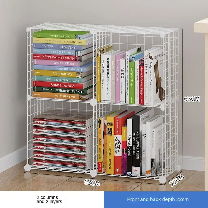Modern Floating Bookshelf – Home Storage & Bookcase Organizer