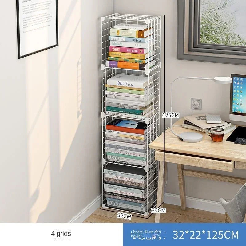 Modern Floating Bookshelf – Home Storage & Bookcase Organizer