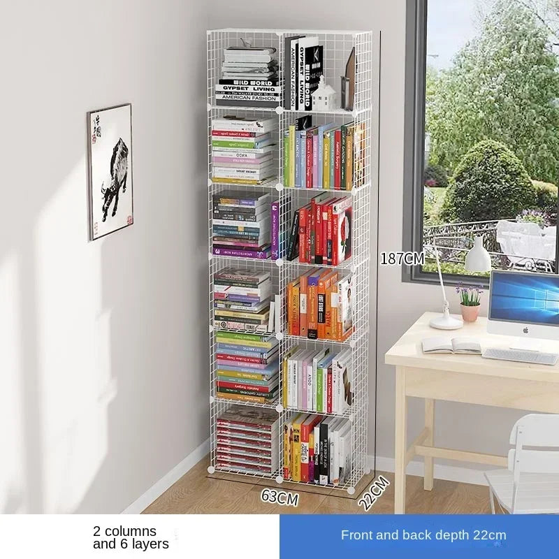 Modern Floating Bookshelf – Home Storage & Bookcase Organizer