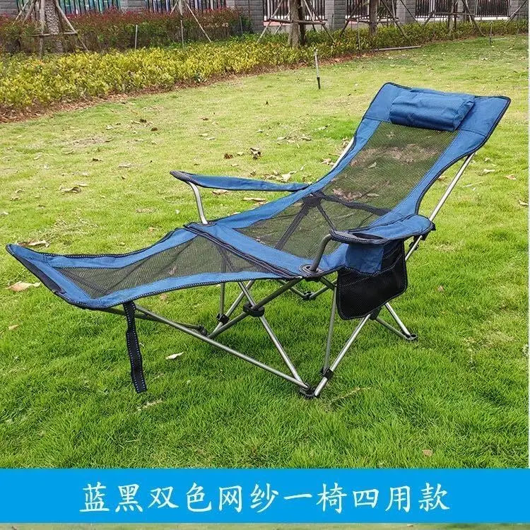 Outdoor Folding Recliner Chair – Portable & Adjustable Camping Chair