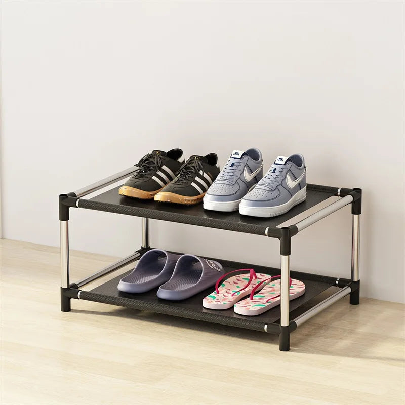 Multi-Layer Dustproof Shoe Rack – Simple & Economical Storage Cabinet
