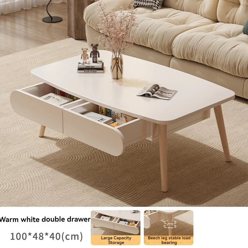 Modern Low Tea Table – Minimalist Coffee Table for Living Room & Small Spaces