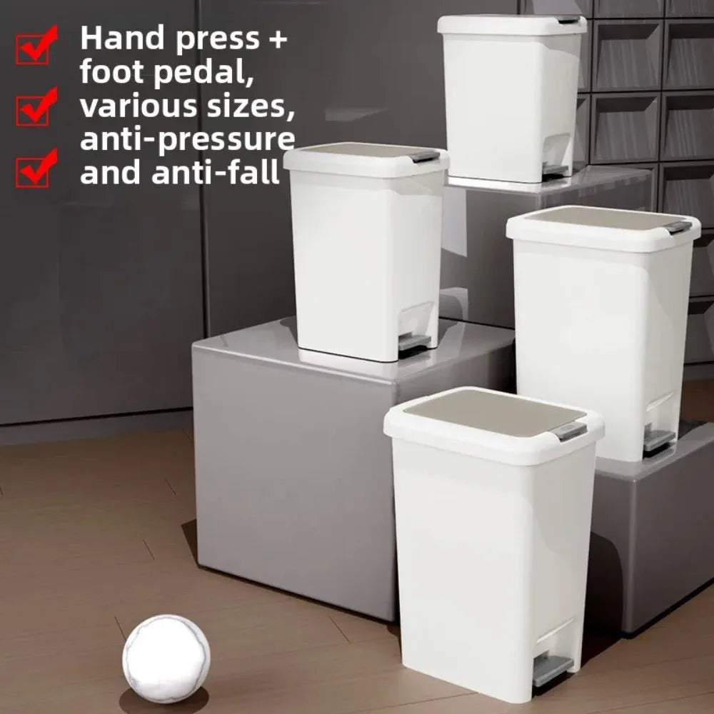 Smart Touch Kitchen Trash Bin – 20L Bathroom & Household Waste Can
