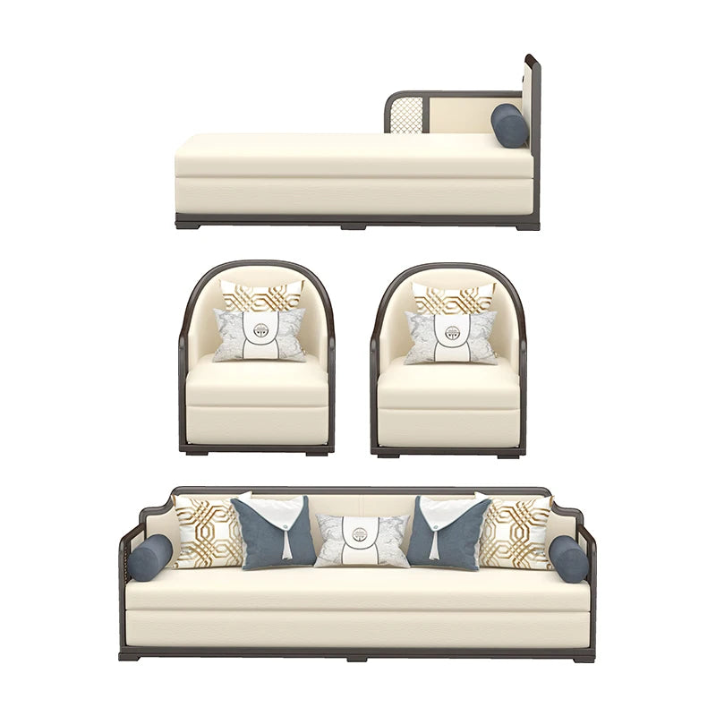 Modern Nordic Fabric Sofa Set – Minimalist Modular Living Room Furniture