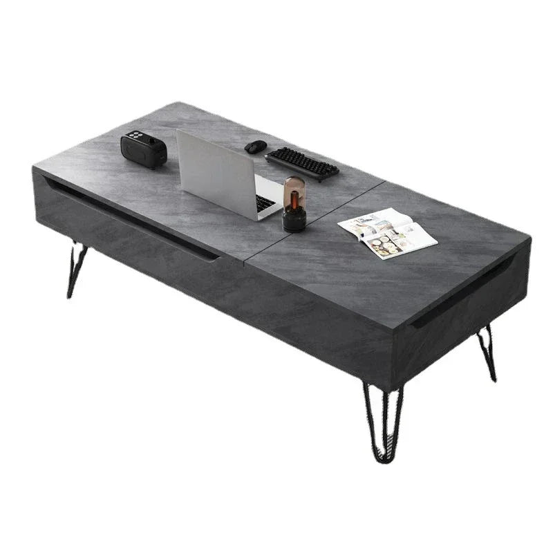 Multifunctional Foldable Coffee Table – Lift-Top Dining & Storage Center Table