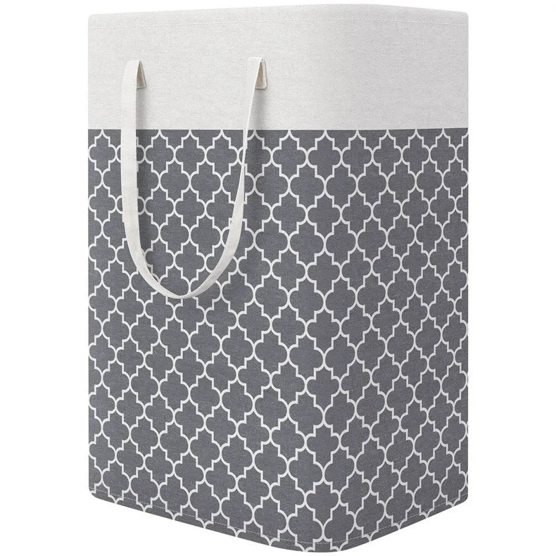 Waterproof Foldable Laundry Basket – Large Capacity Clothes & Storage Bag