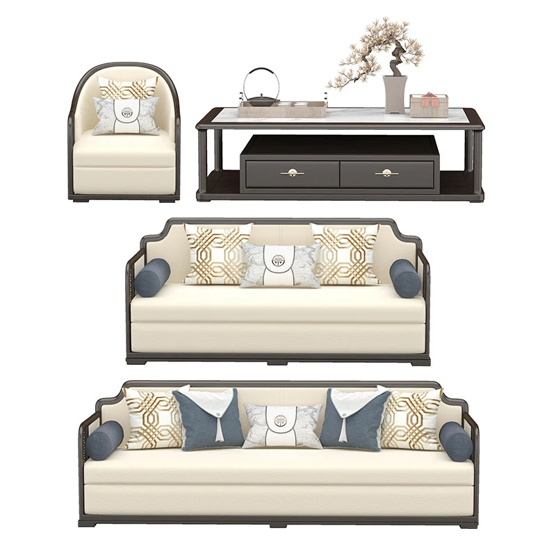 Modern Nordic Fabric Sofa Set – Minimalist Modular Living Room Furniture
