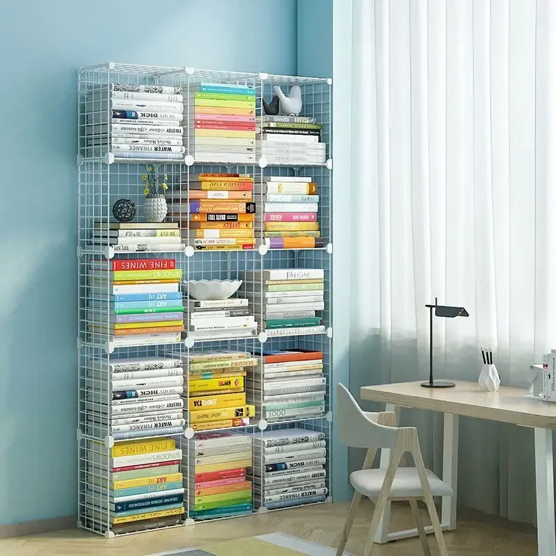 Modern Floating Bookshelf – Home Storage & Bookcase Organizer