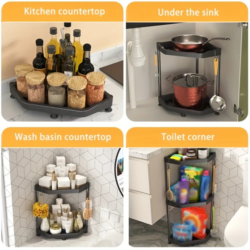 Kitchen Spice & Seasoning Storage Rack