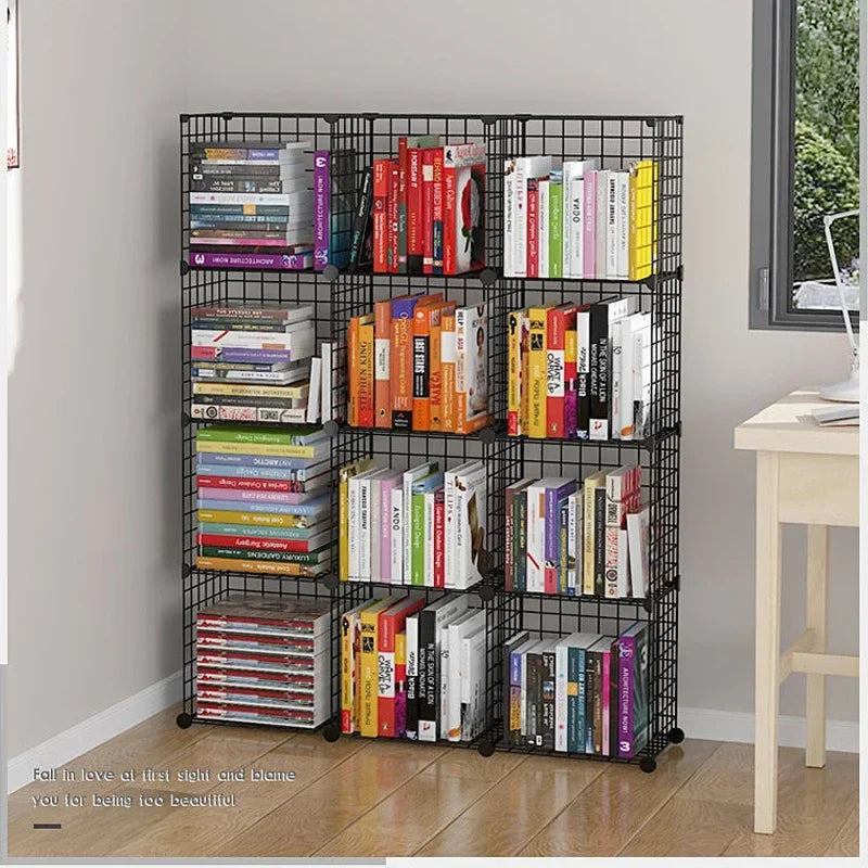 Modern Floating Bookshelf – Home Storage & Bookcase Organizer