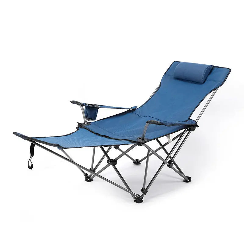 Outdoor Folding Recliner Chair – Portable & Adjustable Camping Chair