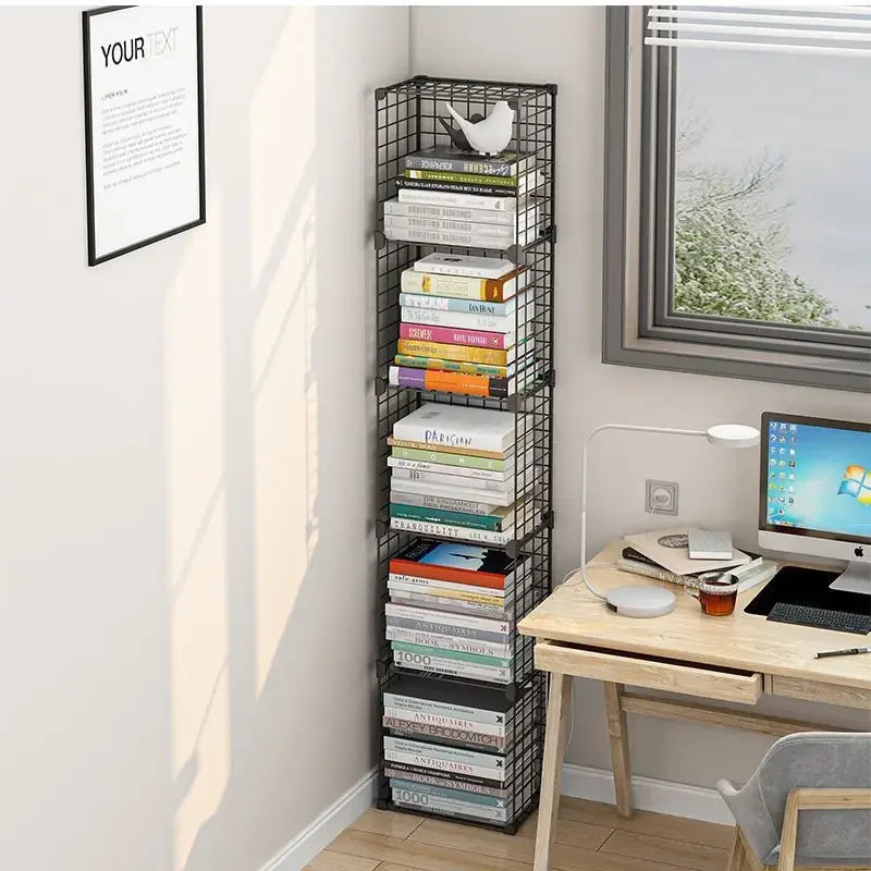 Modern Floating Bookshelf – Home Storage & Bookcase Organizer