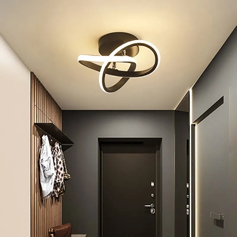LED Ceiling Strip Light – Modern Minimalist Lamp for Living Room, Balcony & Staircase