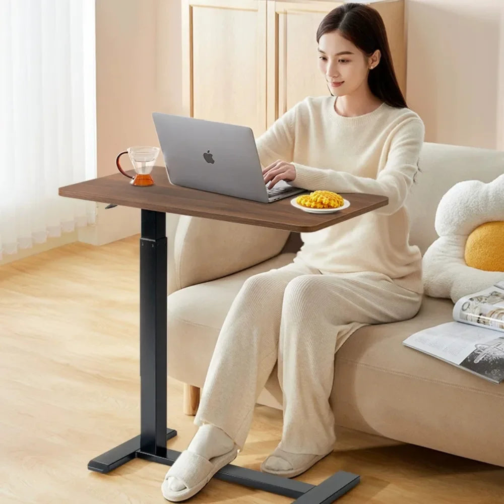 Portable Folding Bedside Table – Minimalist Work Desk for Bedroom & Office
