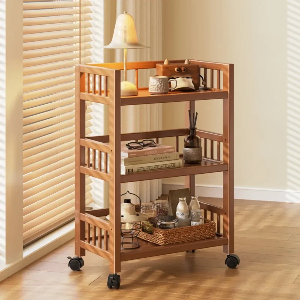 Removable Storage Rack – Portable Multi-Layer Organizer with Wheels