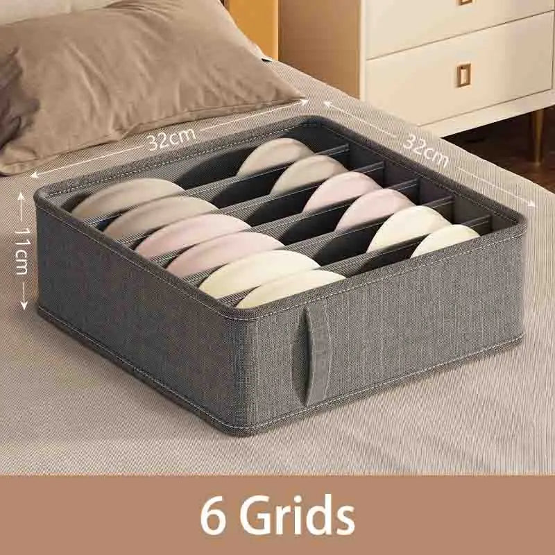 Multi-Functional Underwear Storage Box – Divided Drawer Organizer for Dorm & Bedroom