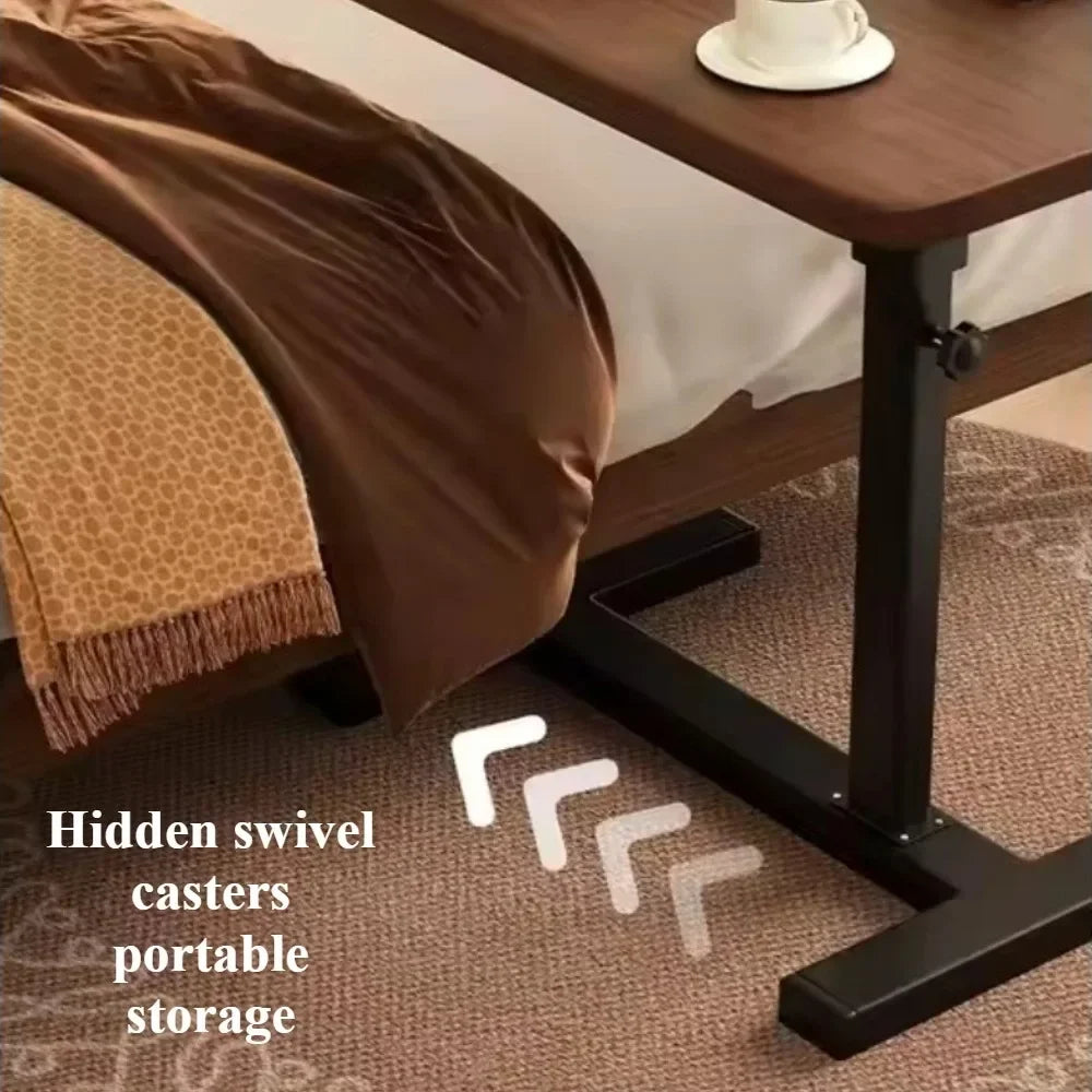 Portable Folding Bedside Table – Minimalist Work Desk for Bedroom & Office