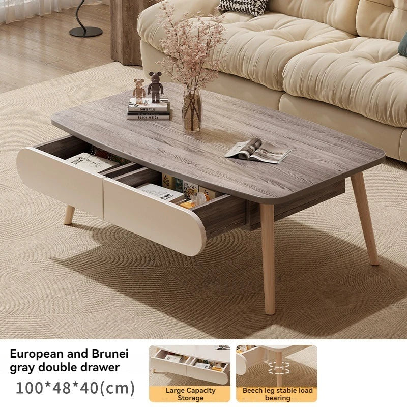 Modern Low Tea Table – Minimalist Coffee Table for Living Room & Small Spaces