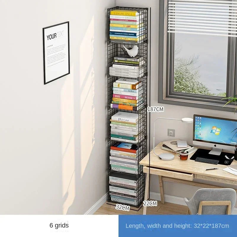 Modern Floating Bookshelf – Home Storage & Bookcase Organizer