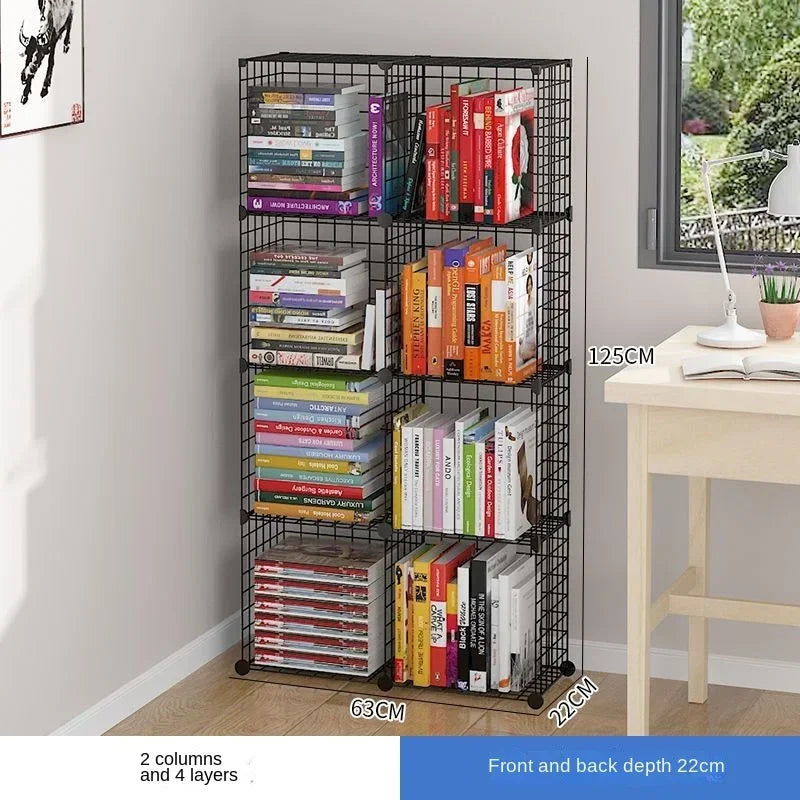 Modern Floating Bookshelf – Home Storage & Bookcase Organizer