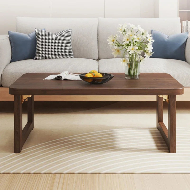 Folding End Table – Small Multifunctional Side Table for Living Room & Bedroom