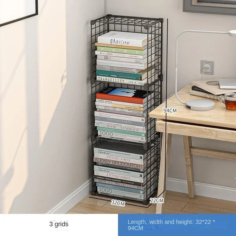 Modern Floating Bookshelf – Home Storage & Bookcase Organizer