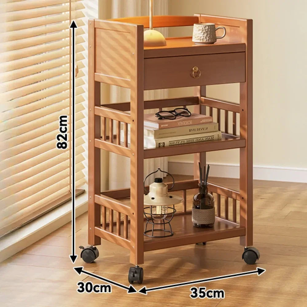 Removable Storage Rack – Portable Multi-Layer Organizer with Wheels