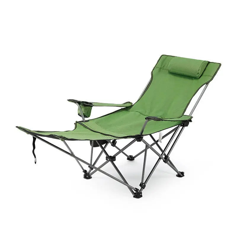 Outdoor Folding Recliner Chair – Portable & Adjustable Camping Chair
