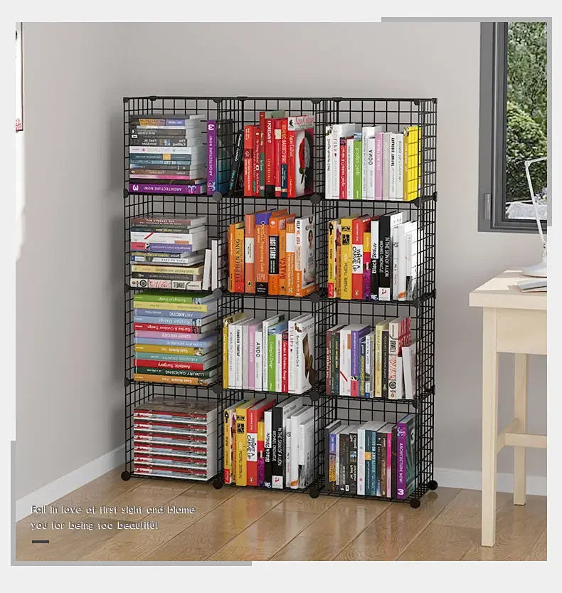 Modern Floating Bookshelf – Home Storage & Bookcase Organizer
