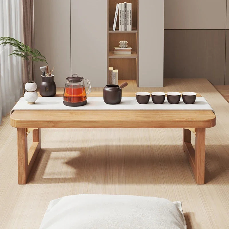 Folding End Table – Small Multifunctional Side Table for Living Room & Bedroom