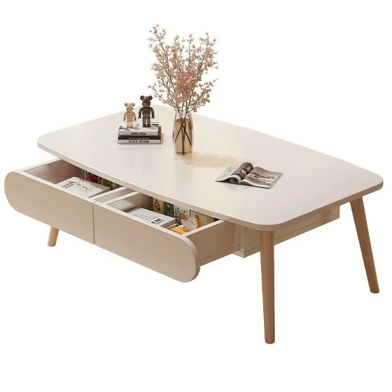 Modern Low Tea Table – Minimalist Coffee Table for Living Room & Small Spaces
