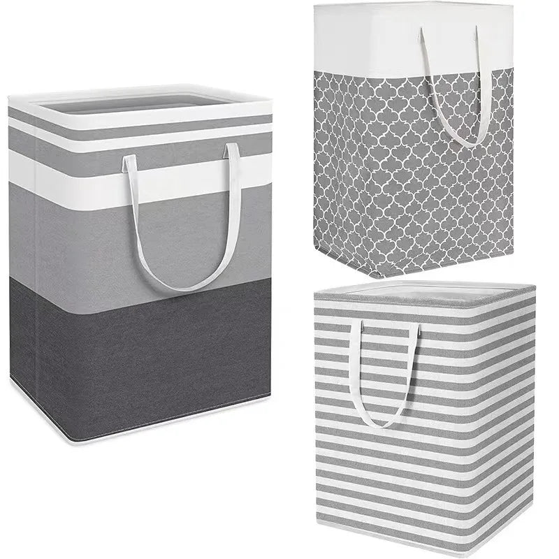 Waterproof Foldable Laundry Basket – Large Capacity Clothes & Storage Bag