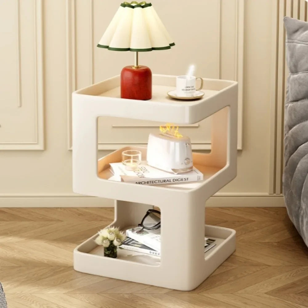 Light Luxury Sofa & Bedside Table – Modern Coffee Table, Bookshelf & Desk