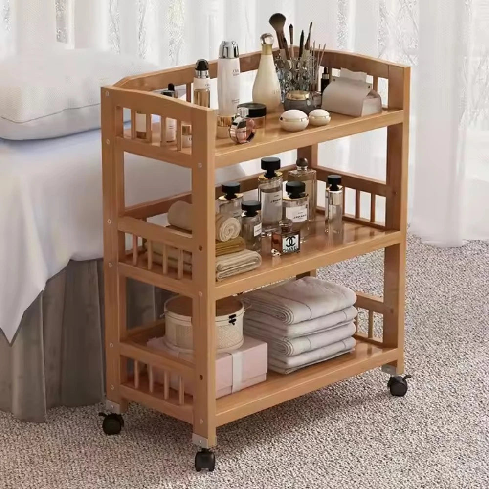 Removable Storage Rack – Portable Multi-Layer Organizer with Wheels