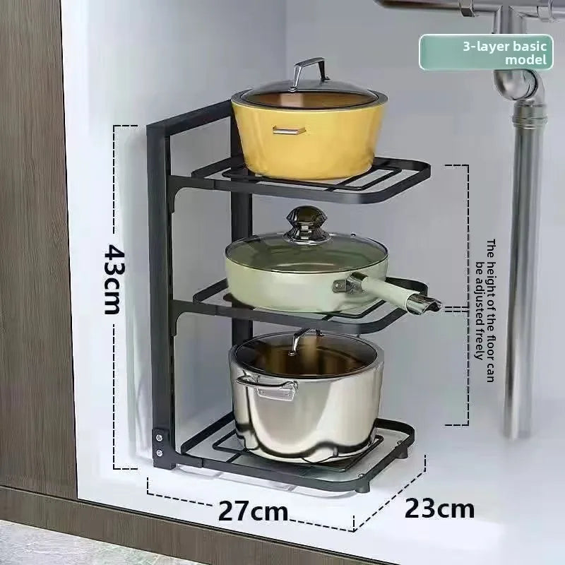 Stainless Steel Kitchen Organizer Rack