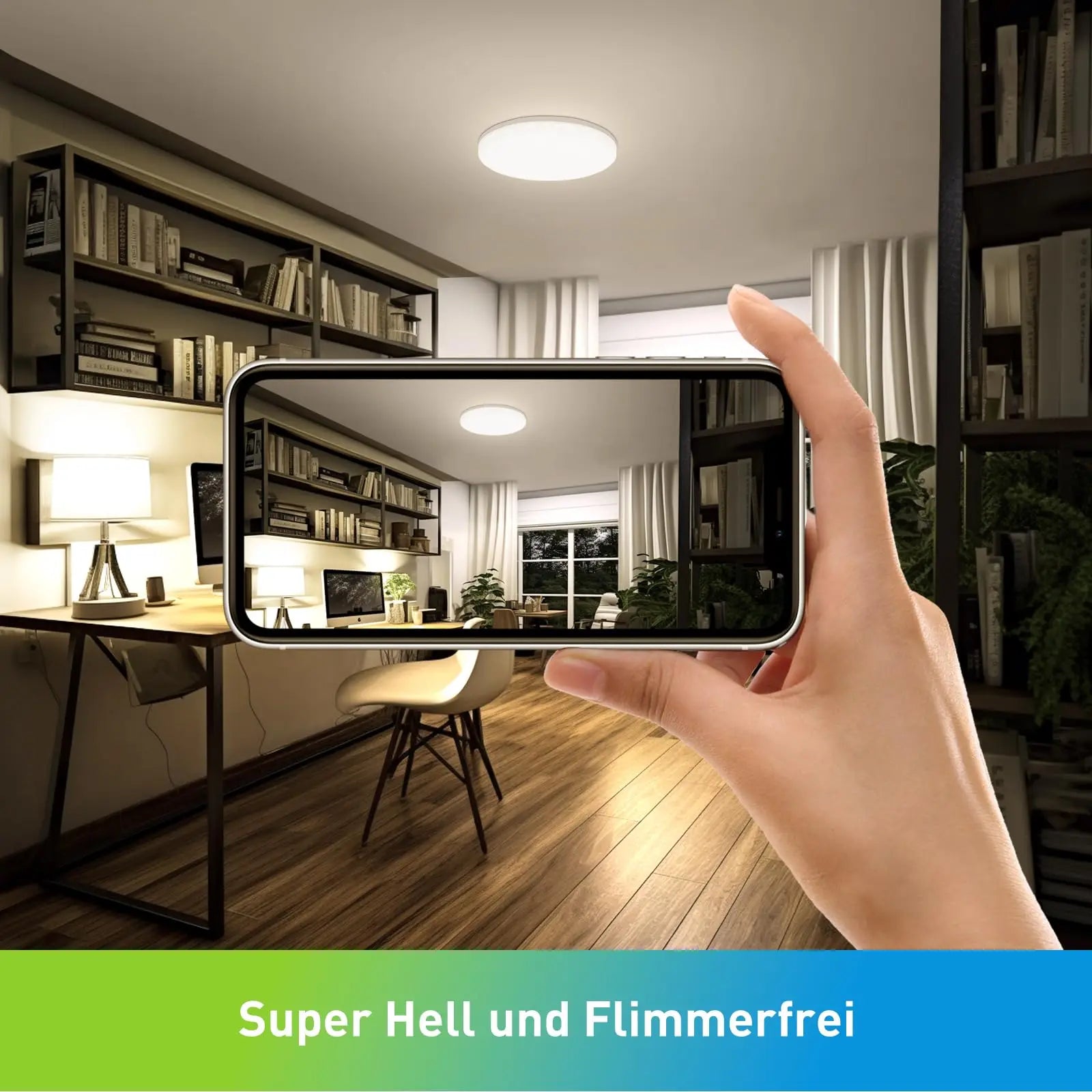 Round LED Ceiling Light – Modern Indoor Lighting Fixture 18W/24W/36W/48W
