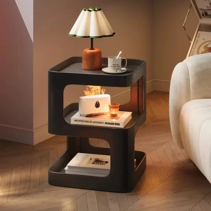 Light Luxury Sofa & Bedside Table – Modern Coffee Table, Bookshelf & Desk