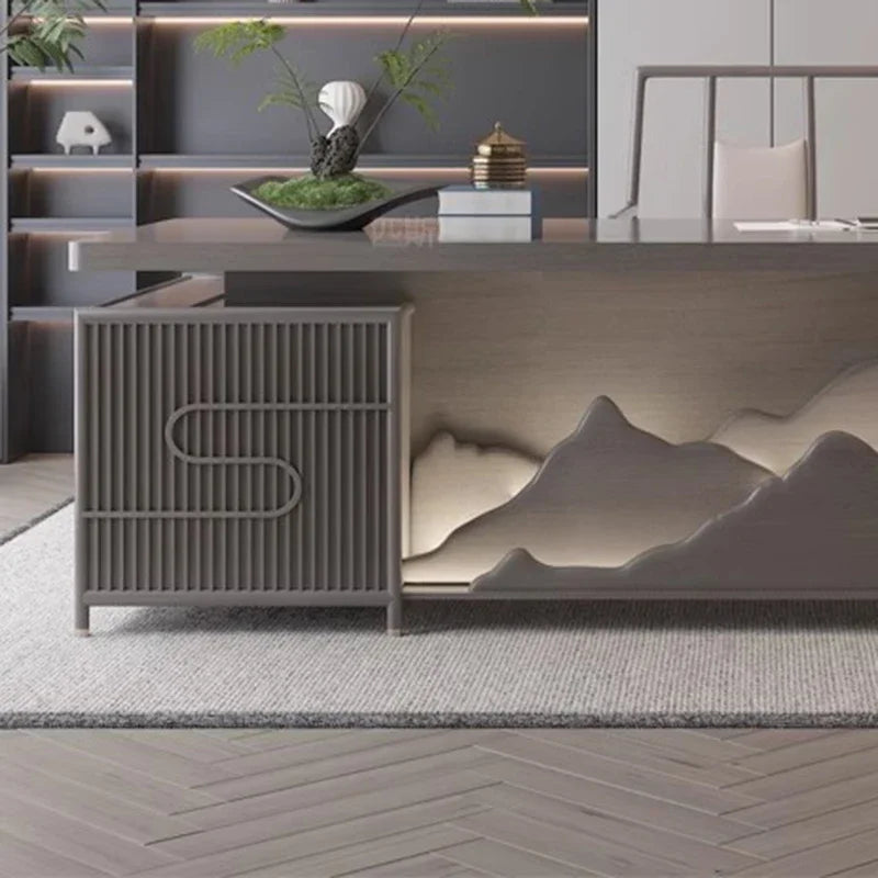 Modern Office Writing Desk – Executive Computer & Study Table