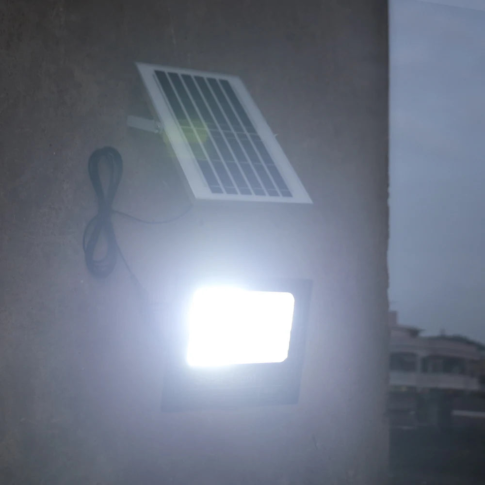 LED Solar Flood Light with Remote – Outdoor Waterproof Spotlight for Garden & Street (50W–500W)
