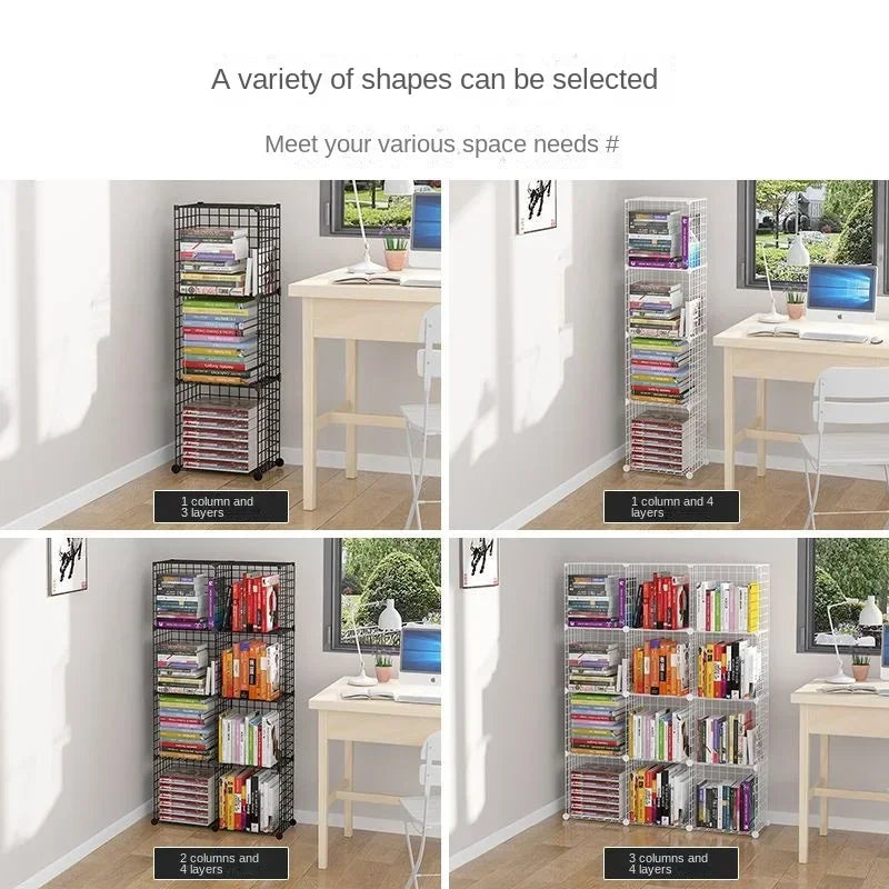 Modern Floating Bookshelf – Home Storage & Bookcase Organizer