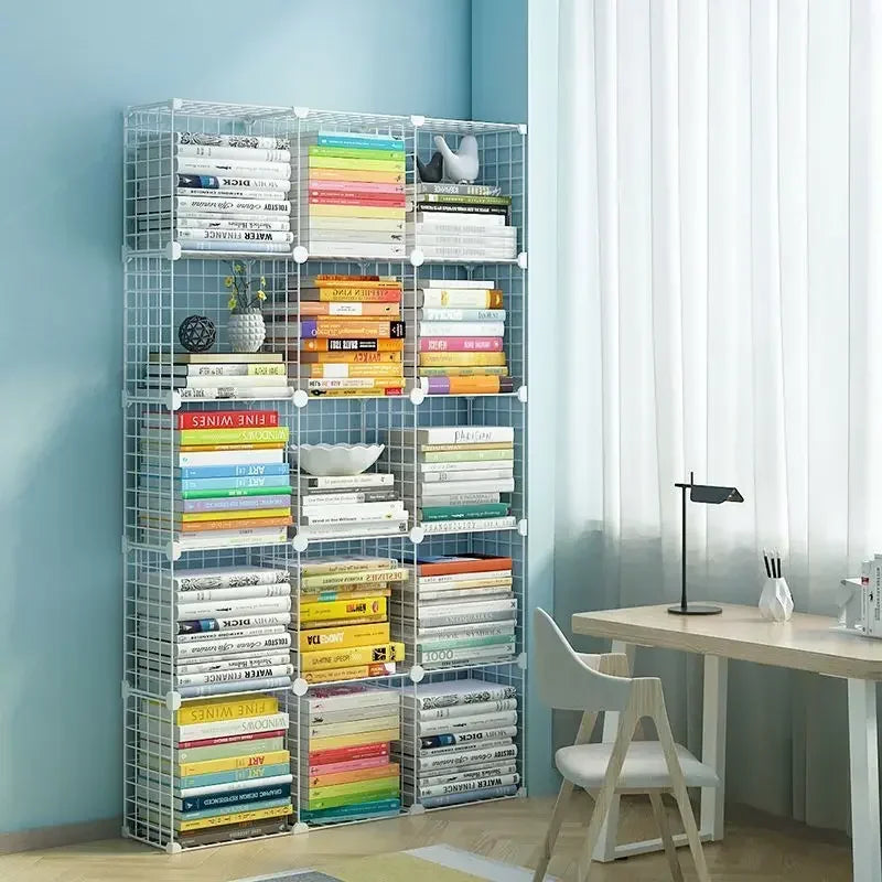 Modern Floating Bookshelf – Home Storage & Bookcase Organizer